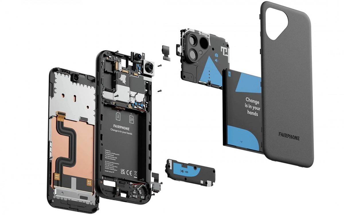 FairPhone 5 - nature friendly pracant